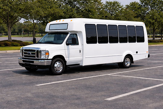20-passenger minibus available for charter in Brandon, MS